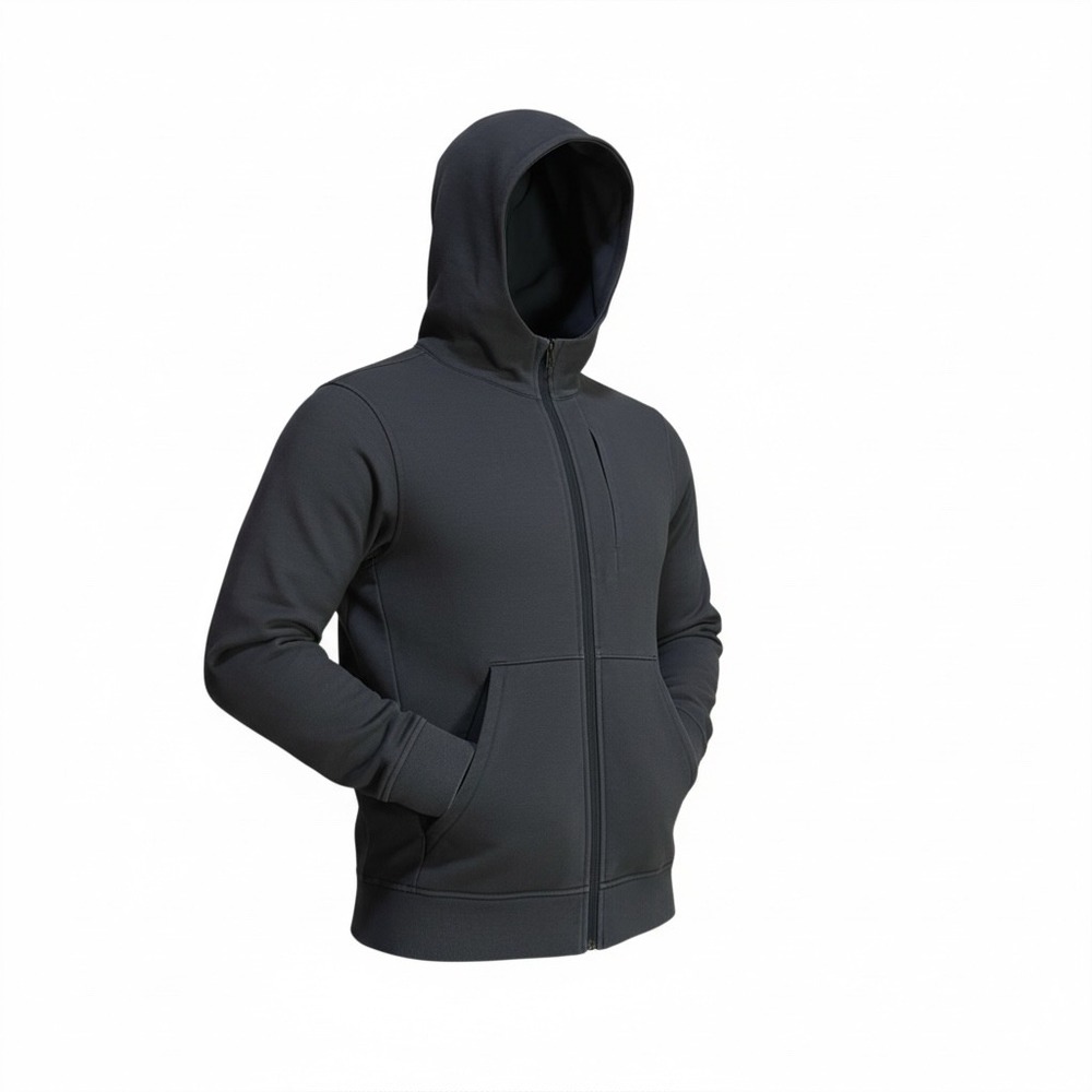 Lululemon City Sweat Hoodie Full Zip Heathered True‎ Navy Men's XS Athleisure